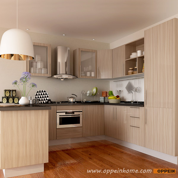 Oppein Kitchen In Africa Op15 M11 Modern Wood Grain Matte