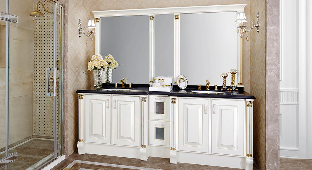 Wall Cornor Bathroom Vanity Factory