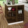 OP16-L04: Modern Wood Matte Lacquer and Melamine Kitchen Cabinet - Image 4
