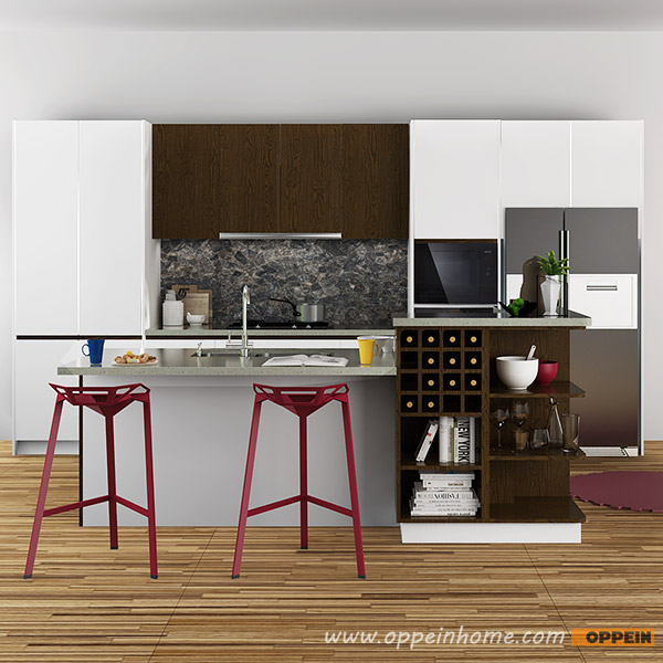Modern Wood Matte Lacquer And Melamine, How To Build Melamine Kitchen Cabinets