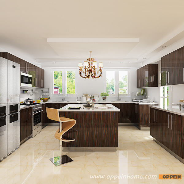 Oppein Kitchen In Africa Op15 Hpl07 Modern High Gloss