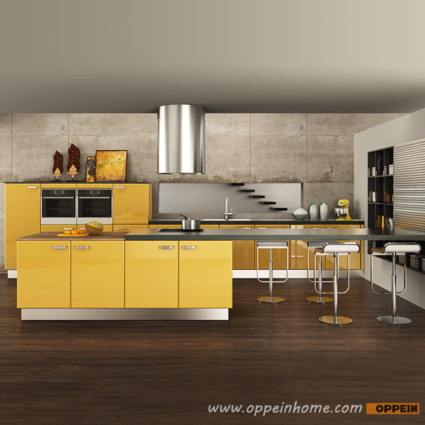 Stylish Acrylic Kitchen Cabinets