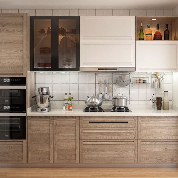 Transitional Style Small Galley Kitchen OP18-PP01
