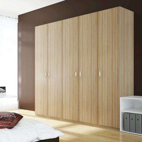 Wood Grain Melamine Hinged Wardrobe YG16-M14