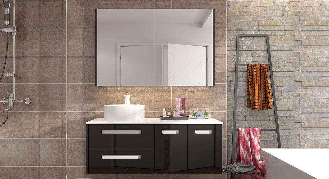 Bathroom Vanity Mirror Cabinet, Mirrored Vanity Cabinet