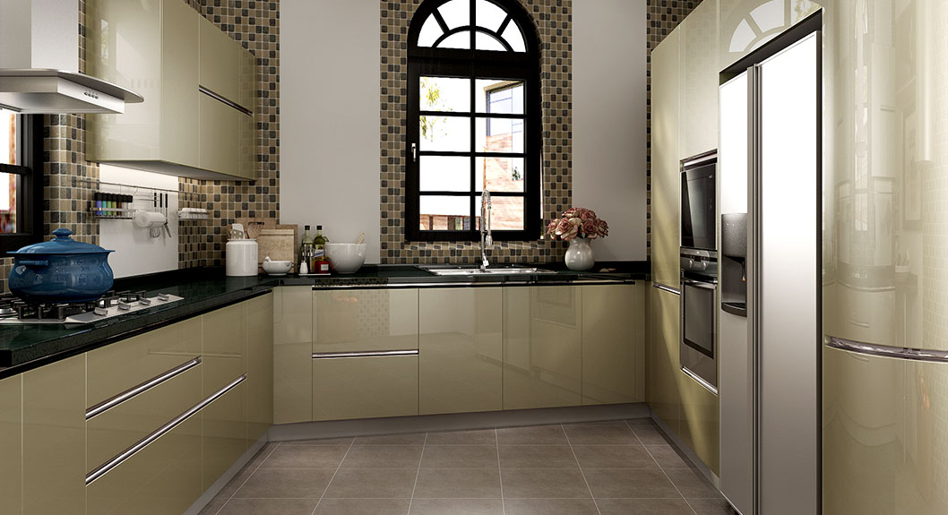 Modern-Green-Golden-Silver-Flashing-Kitchen-Cabinet-OP16-L26 (2)