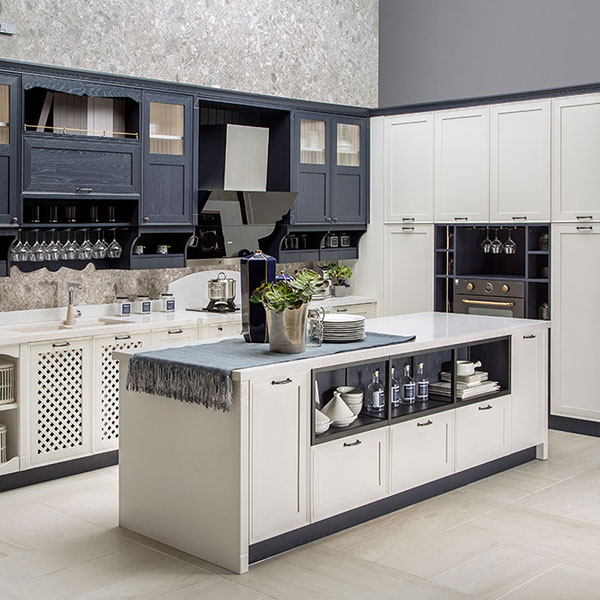 Blue-Matt-Shaker-Kitchen-with-Thermofoil-Design-PLCC19101