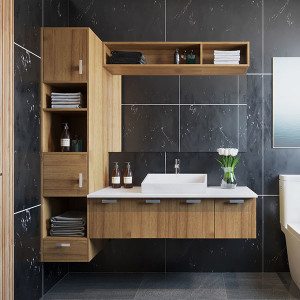 2019-Functioanal-Wood-Grain-Bathroom-Cabinet-PLWY19071A