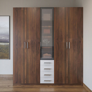 Wood-Grain-Double-door-Hinged-Wardrobe-YG19-M01